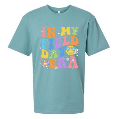 In My Field Day Era Teacher Funny Field Day 2024 Sueded Cloud Jersey T-Shirt