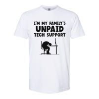 IM My FamilyS Unpaid Tech Support It Helpdesk Computer Softstyle CVC T-Shirt