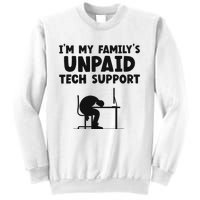 IM My FamilyS Unpaid Tech Support It Helpdesk Computer Sweatshirt