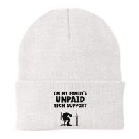 IM My FamilyS Unpaid Tech Support It Helpdesk Computer Knit Cap Winter Beanie
