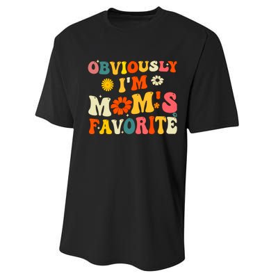 Im Moms Favorite Funny Favorite Sondaughter Child Performance Sprint T-Shirt