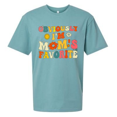 Im Moms Favorite Funny Favorite Sondaughter Child Sueded Cloud Jersey T-Shirt