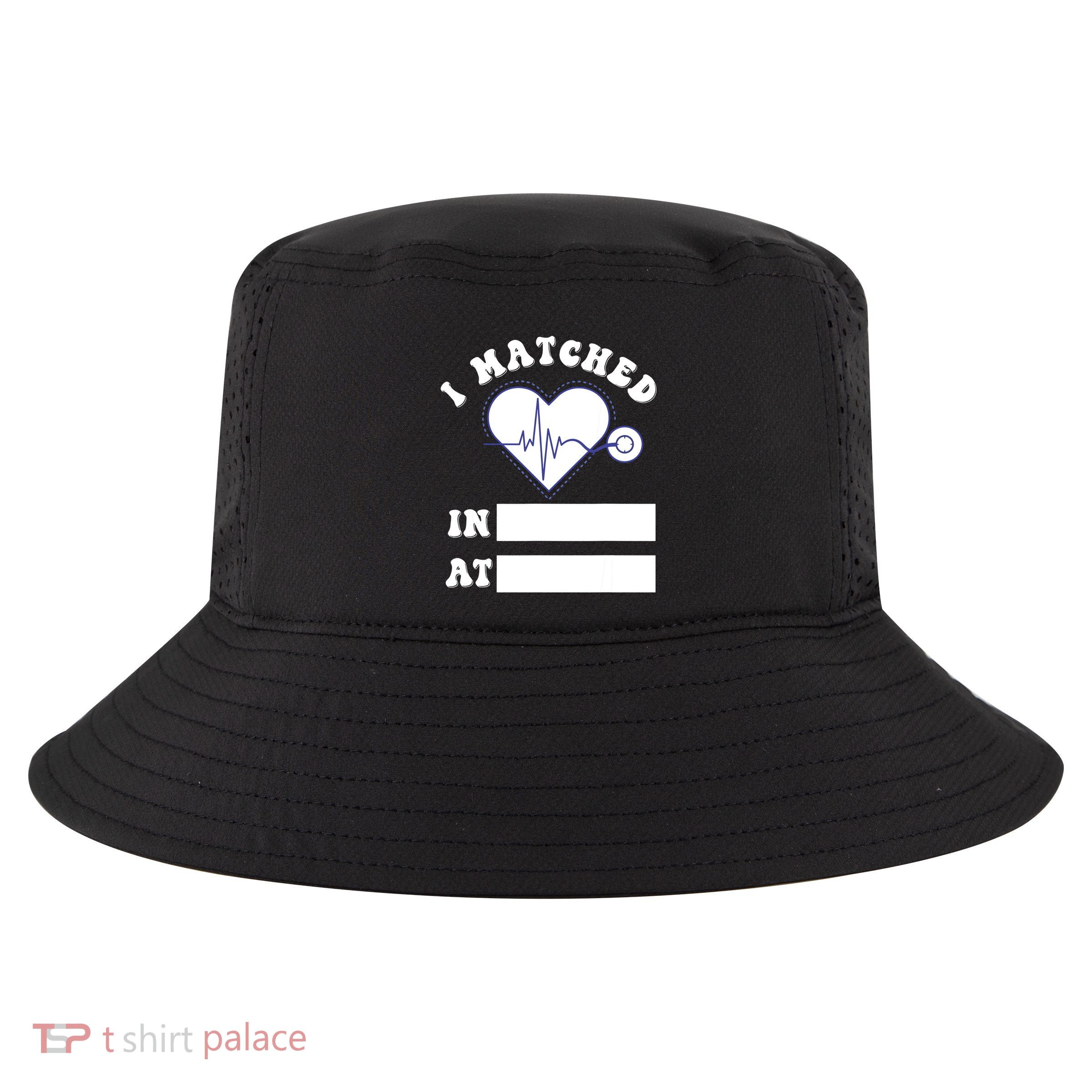 I Matched Future Doctor Physician Residency Match Day Cool Comfort Performance Bucket Hat