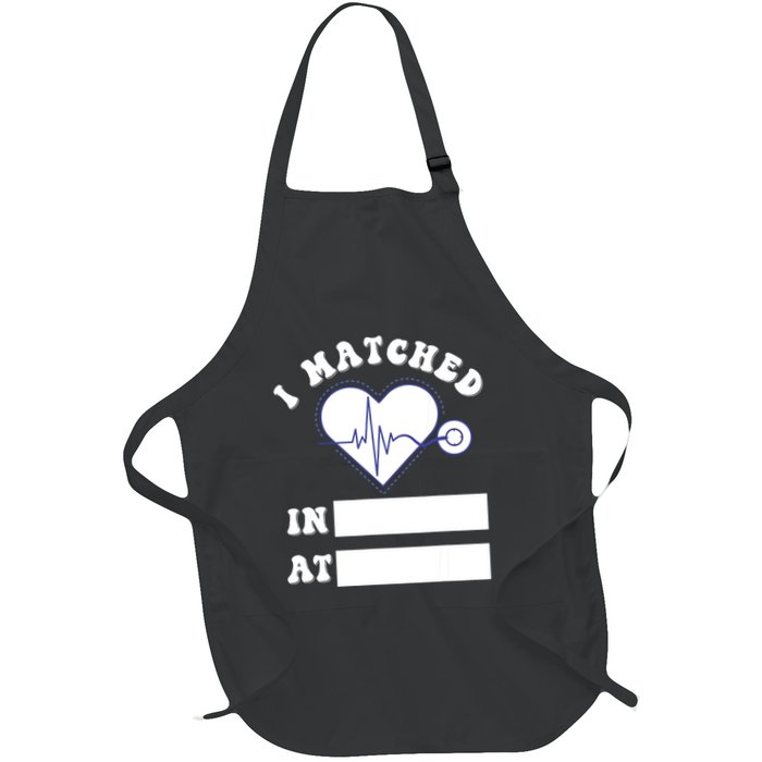 I Matched Future Doctor Physician Residency Match Day Apron