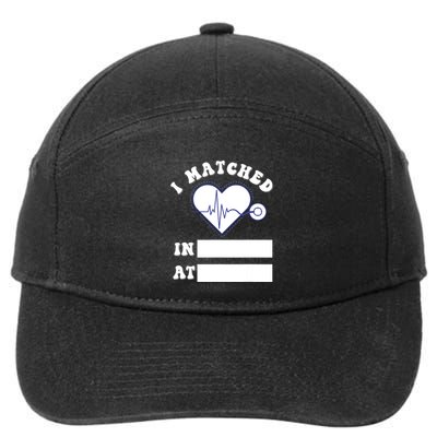 I Matched Future Doctor Physician Residency Match Day 7-Panel Snapback Hat