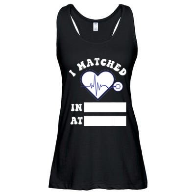 I Matched Future Doctor Physician Residency Match Day Ladies Essential Flowy Tank