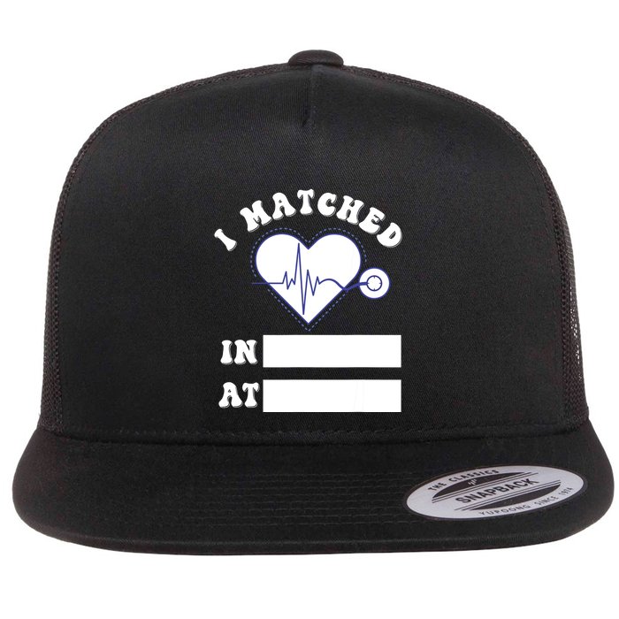 I Matched Future Doctor Physician Residency Match Day Flatbill Hat