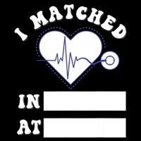 I Matched Future Doctor Physician Residency Match Day 16 in Basic Backpack