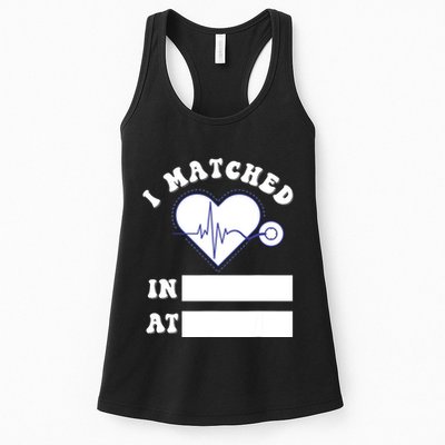 I Matched Future Doctor Physician Residency Match Day Womens Tank Top