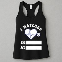 I Matched Future Doctor Physician Residency Match Day Womens Tank Top
