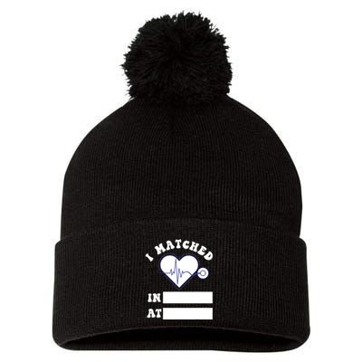 I Matched Future Doctor Physician Residency Match Day Pom Pom 12in Knit Beanie