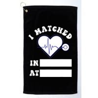 I Matched Future Doctor Physician Residency Match Day Golf Towel