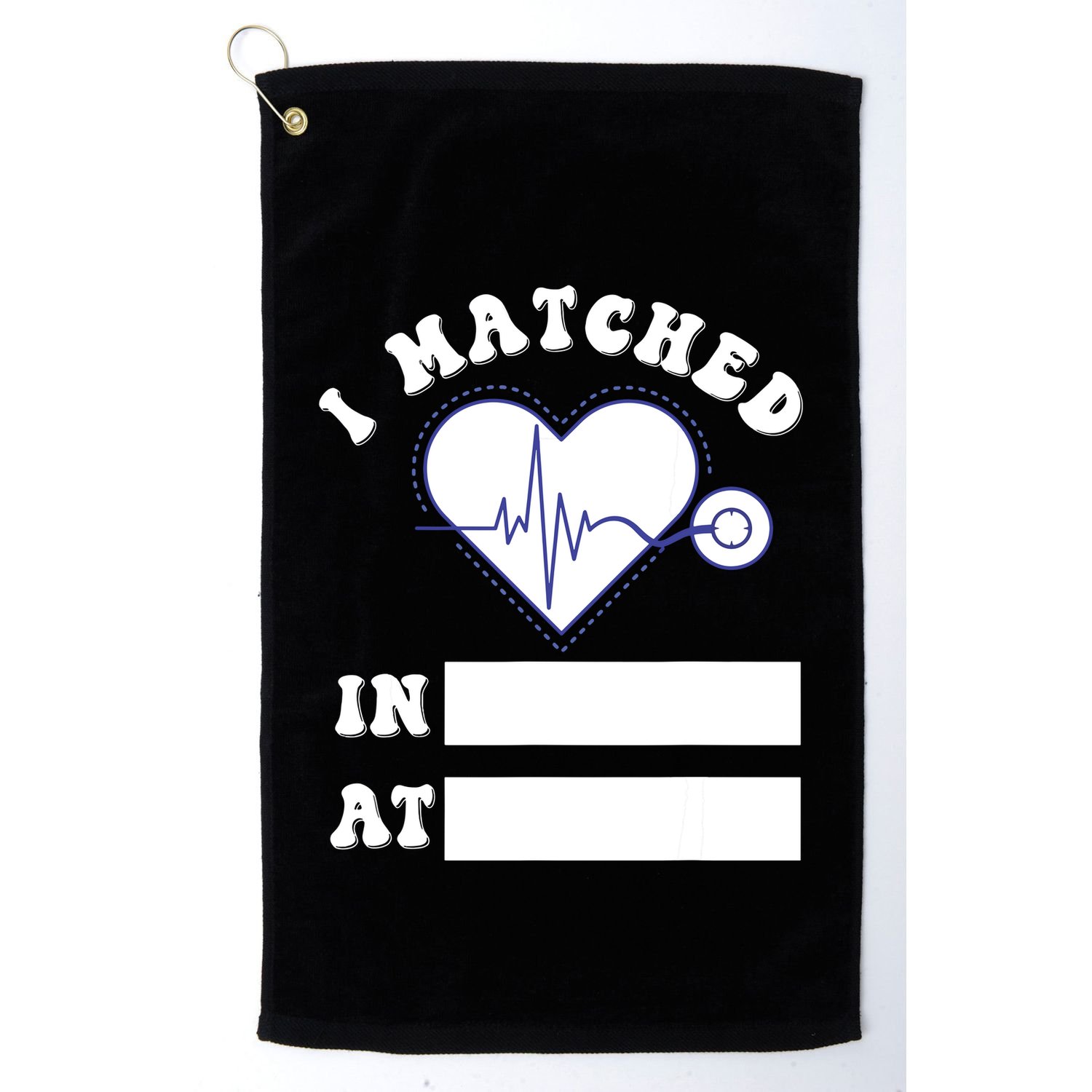 I Matched Future Doctor Physician Residency Match Day Golf Towel