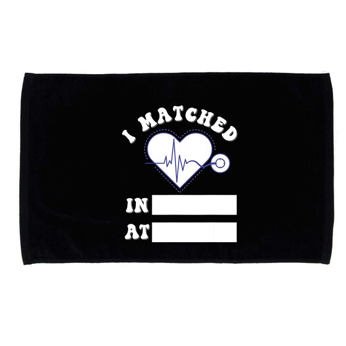 I Matched Future Doctor Physician Residency Match Day Microfiber Hand Towel