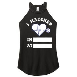 I Matched Future Doctor Physician Residency Match Day Women's Perfect Tri Rocker Tank