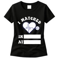 I Matched Future Doctor Physician Residency Match Day Womens T-Shirt