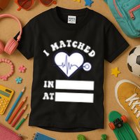 I Matched Future Doctor Physician Residency Match Day Kids T-Shirt