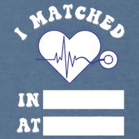 I Matched Future Doctor Physician Residency Match Day Garment-Dyed Sweatshirt