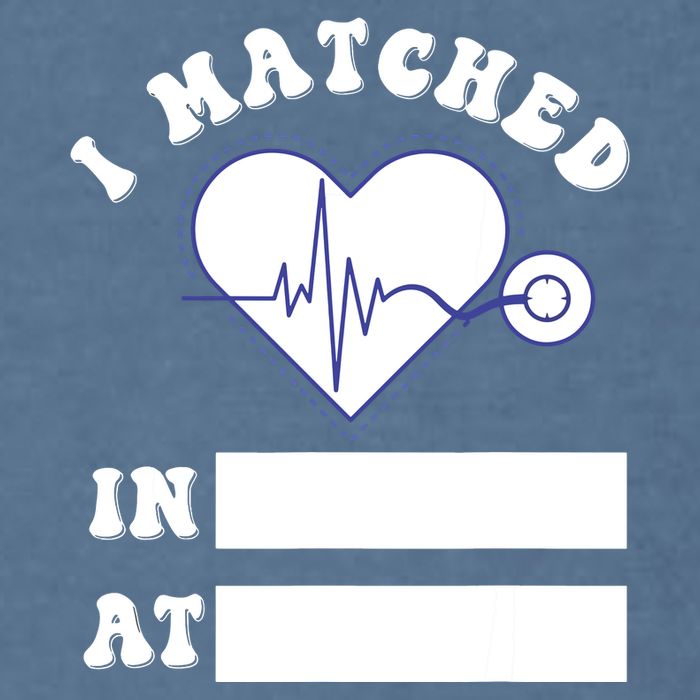 I Matched Future Doctor Physician Residency Match Day Garment-Dyed Sweatshirt