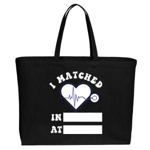 I Matched Future Doctor Physician Residency Match Day Cotton Canvas Jumbo Tote