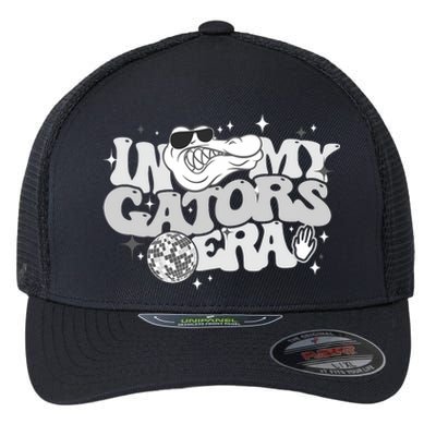 In My Gators Era Back To School Mascot Spirit Squad Florida Flexfit Unipanel Trucker Cap