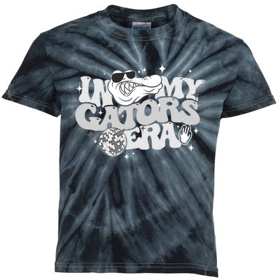 In My Gators Era Back To School Mascot Spirit Squad Florida Kids Tie-Dye T-Shirt