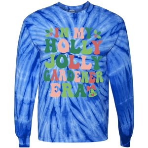 In My Gardener Era Christmas Party Season Pjm Occupation Cute Gift Tie-Dye Long Sleeve Shirt