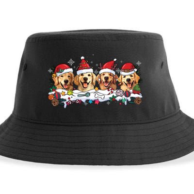 In My Golden Retriever Era Christmas Sustainable Bucket Hat