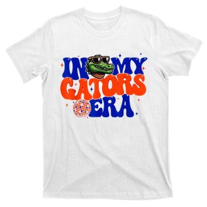 In My Gators Era Game Day Mascot Spirit Squad Florida Groovy T-Shirt