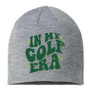 In My Golf Era Funny Golf Gift Sustainable Beanie