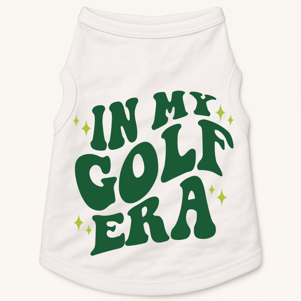 In My Golf Era Funny Golf Gift Doggie Tank