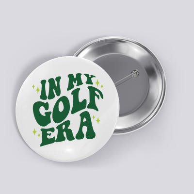 In My Golf Era Funny Golf Gift Button