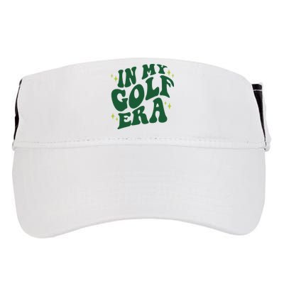 In My Golf Era Funny Golf Gift Adult Drive Performance Visor
