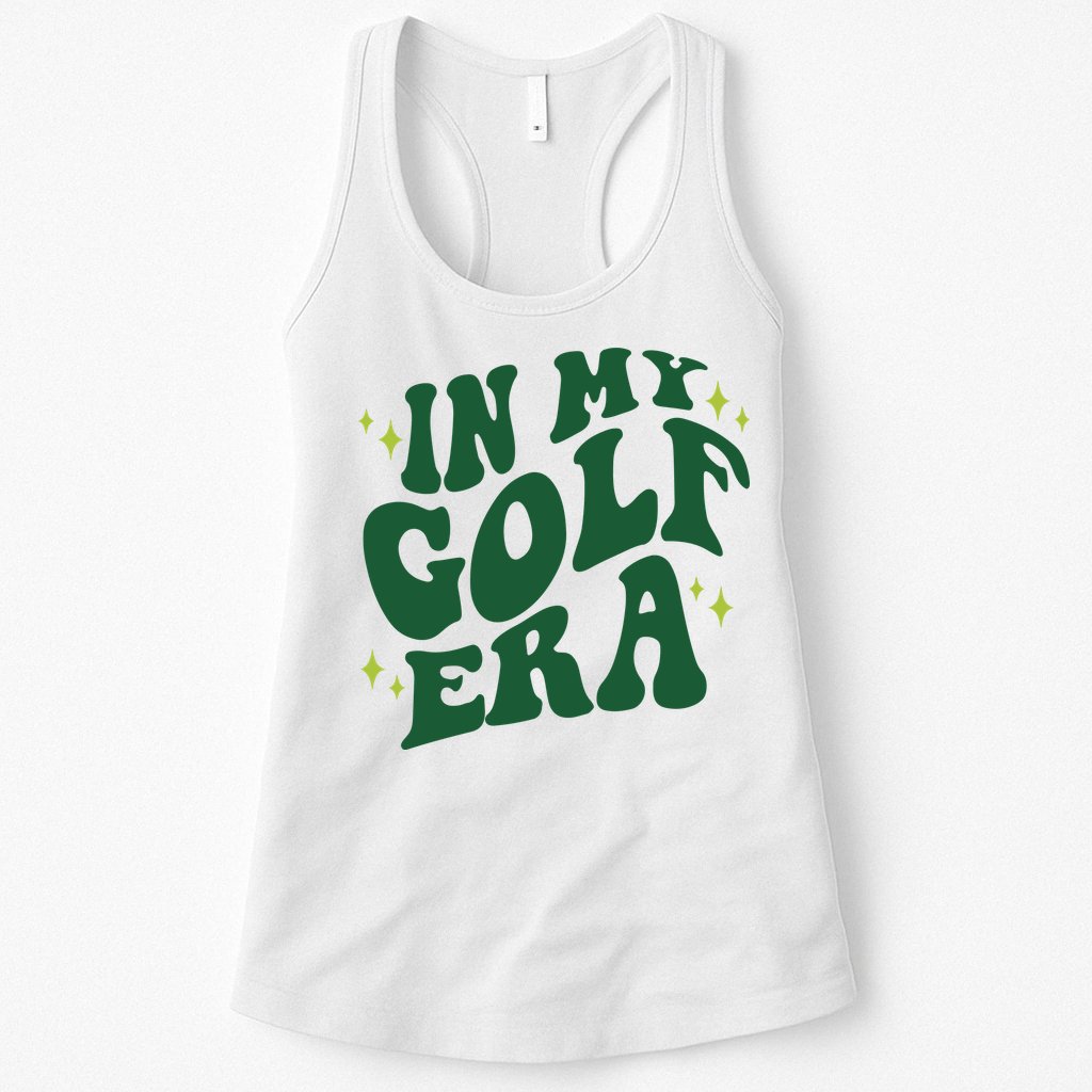 In My Golf Era Funny Golf Gift Womens Tank Top