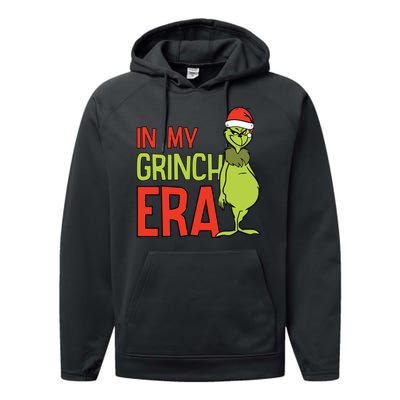 In My Grinchmas Era Performance Fleece Hoodie