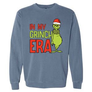 In My Grinchmas Era Garment-Dyed Sweatshirt