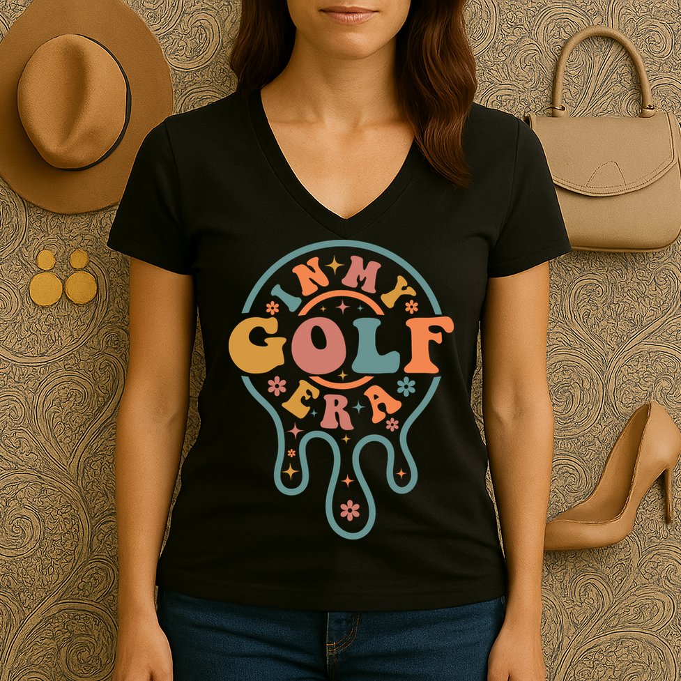 In My Golf Era Women's V-Neck T-Shirt