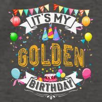 It's My Golden Birthday Cool Classic Birthday Gift Vector Backpack