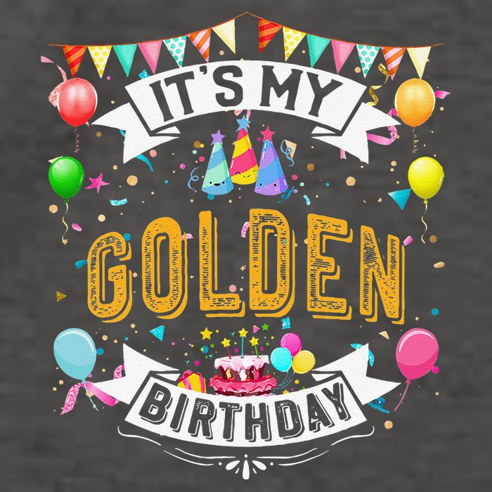 It's My Golden Birthday Cool Classic Birthday Gift Vector Backpack