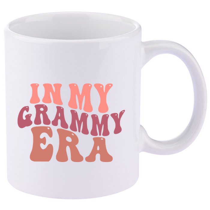 In My Grammy Era 11oz C Handle Ceramic Mug