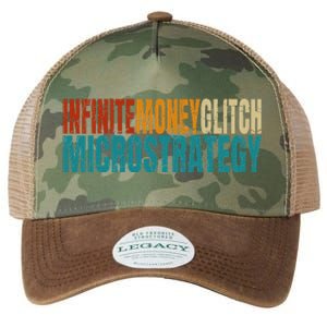 Infinite Money Glitch Microstrategy Bitcoin Legacy Tie Dye Trucker Hat