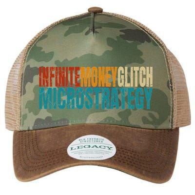 Infinite Money Glitch Microstrategy Bitcoin Legacy Tie Dye Trucker Hat