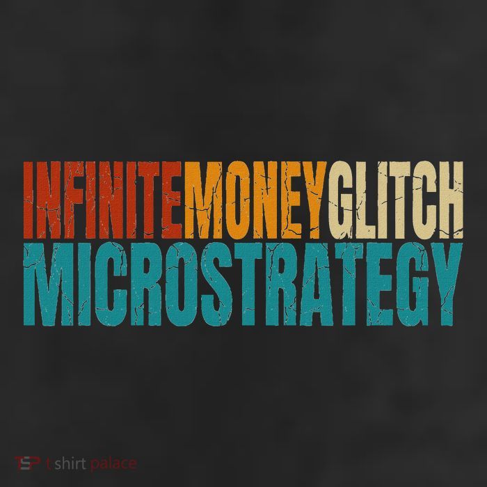 Infinite Money Glitch Microstrategy Bitcoin Cool Comfort Performance Bucket Hat