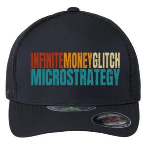 Infinite Money Glitch Microstrategy Bitcoin Flexfit Unipanel Trucker Cap