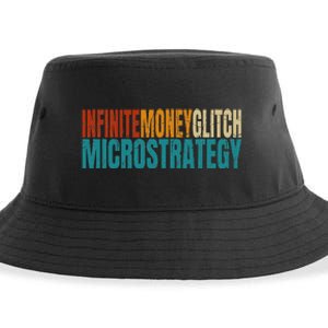 Infinite Money Glitch Microstrategy Bitcoin Sustainable Bucket Hat