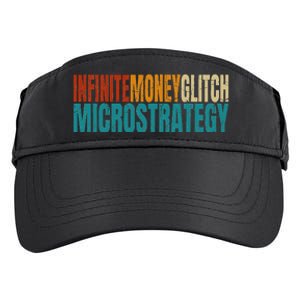 Infinite Money Glitch Microstrategy Bitcoin Adult Drive Performance Visor