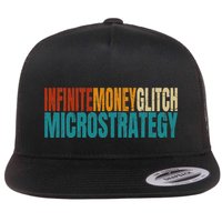 Infinite Money Glitch Microstrategy Bitcoin Flat Bill Trucker Hat
