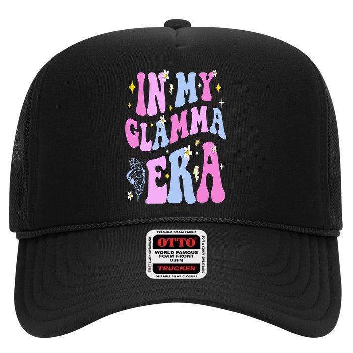 In My Glamma Era High Crown Mesh Back Trucker Hat