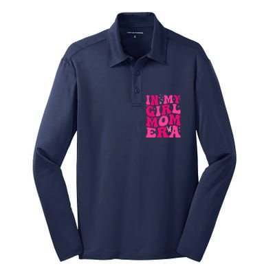 In My Girl Mom Era Silk Touch Performance Long Sleeve Polo