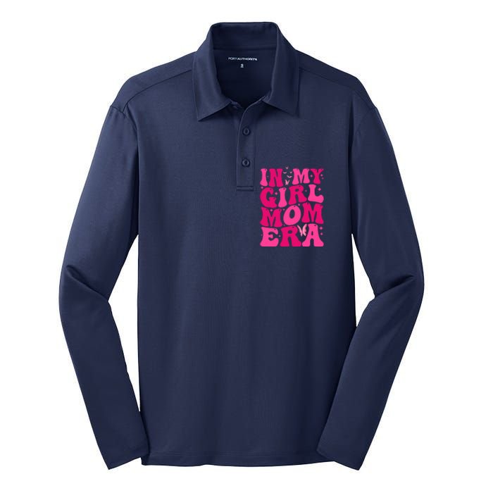 In My Girl Mom Era Silk Touch Performance Long Sleeve Polo